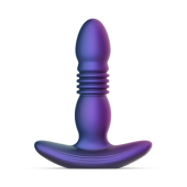 Анальная пробка с вибрацией и пульсацией Hueman - Supernova Thrusting Buttplug