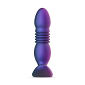 Анальная пробка с вибрацией и пульсацией Hueman - Supernova Thrusting Buttplug