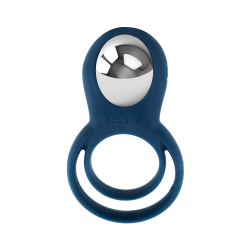 Эрекционное кольцо Boners Vibrating Double Cock Ring