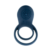 Эрекционное кольцо Boners Vibrating Double Cock Ring