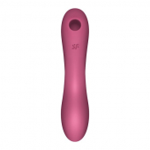 Вакуумний стимулятор із вібрацією Satisfyer Curvy Trinity 3 Red