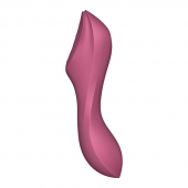 Вакуумний стимулятор із вібрацією Satisfyer Curvy Trinity 3 Red