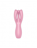 Кліторальний вібратор Satisfyer Threesome 3 Pink з трьома пальчиками